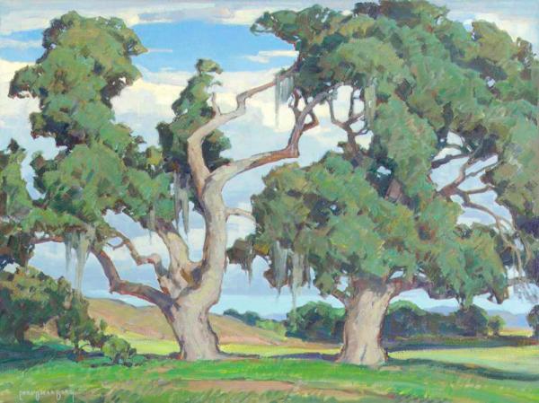 California Oaks by Carl Oscar Borg
