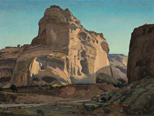 In Navajo Land (canyon Del Muerto, Arizona) by Carl Oscar Borg