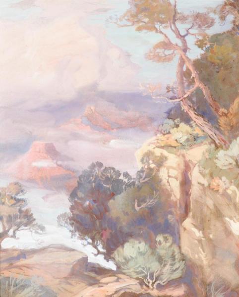 The Grand Canyon, 1919 by Carl Oscar Borg