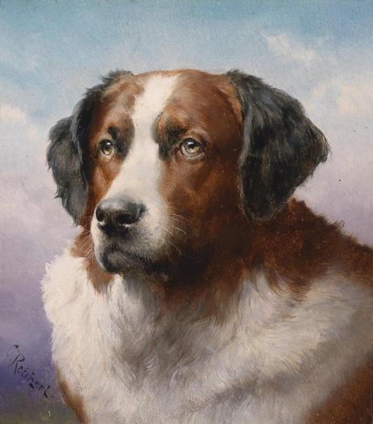 St Bernhard by Carl Reichert