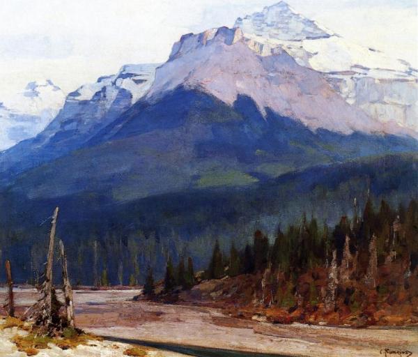 At The Forks by Carl Rungius