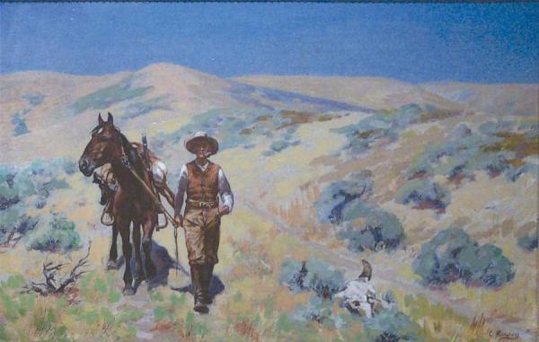 Better Than Bacon by Carl Rungius