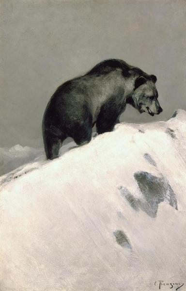 Montague Island Bear by Carl Rungius