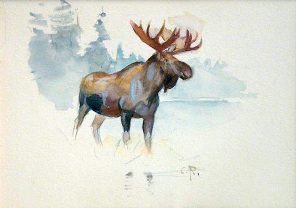 Carl Rungius Moose