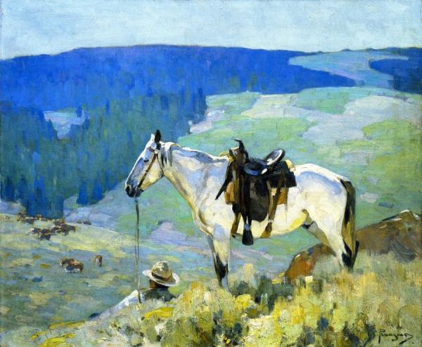 On The Range by Carl Rungius