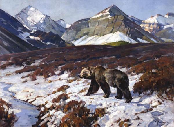 The Humpback by Carl Rungius