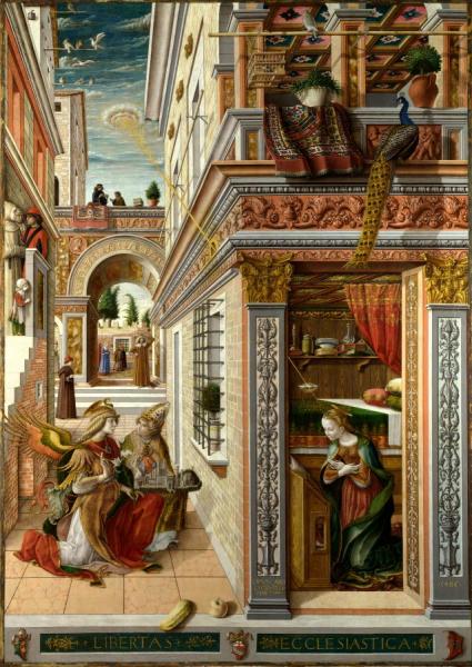 Carlo Crivelli Annunciation With St. Emidius(1486)