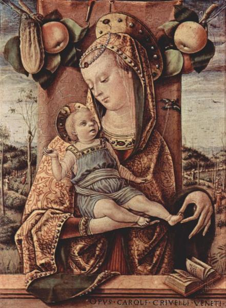 Carlo Crivelli Madonna And Child(1480-1486)