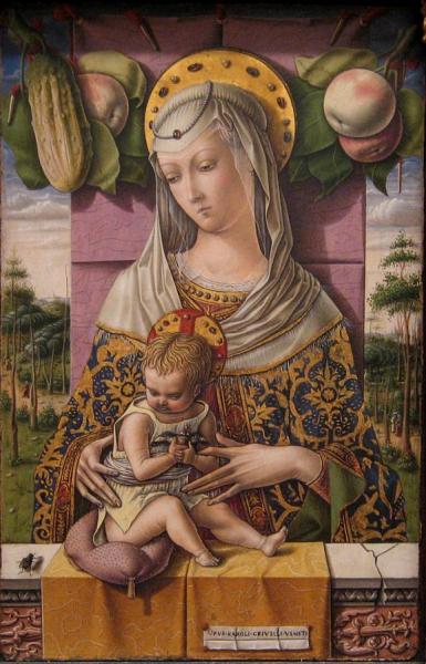 Carlo Crivelli Madonna And Child(1480)