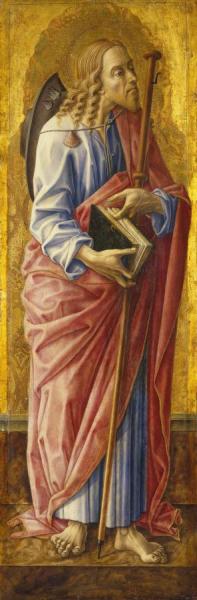 Carlo Crivelli Saint James Major,part Of An Altarpiece