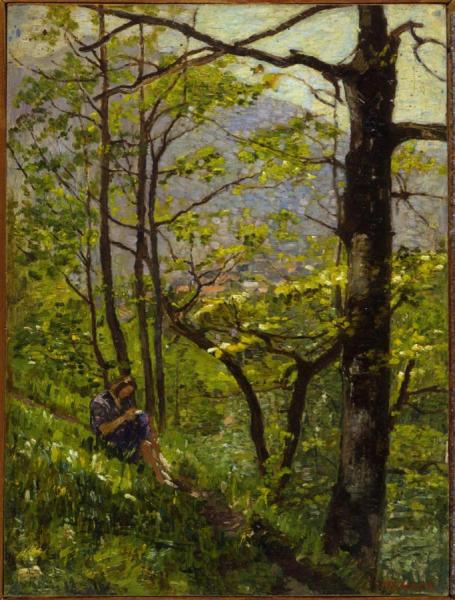 Afternoon In May by Carlo Fornara