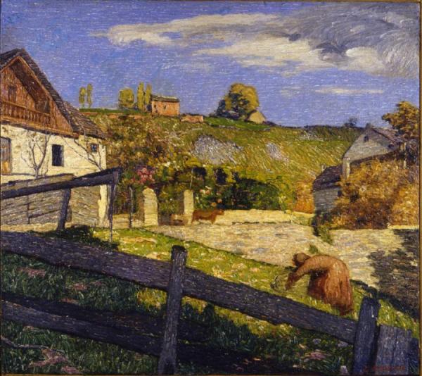 September In Buttogno by Carlo Fornara