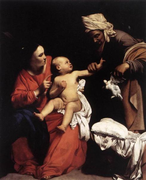 Madonna And Child With St-anne by Carlo Saraceni