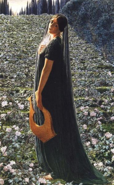 Elysean Fields by Carlos Schwabe