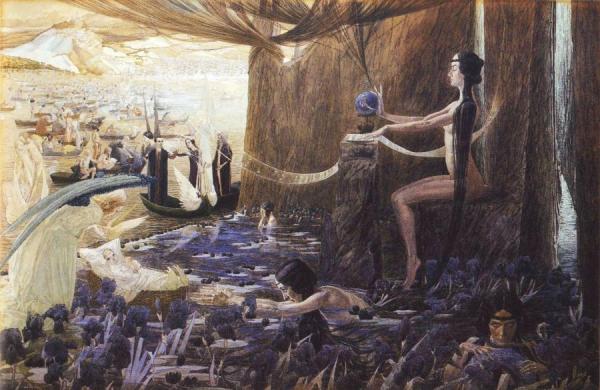Fate by Carlos Schwabe