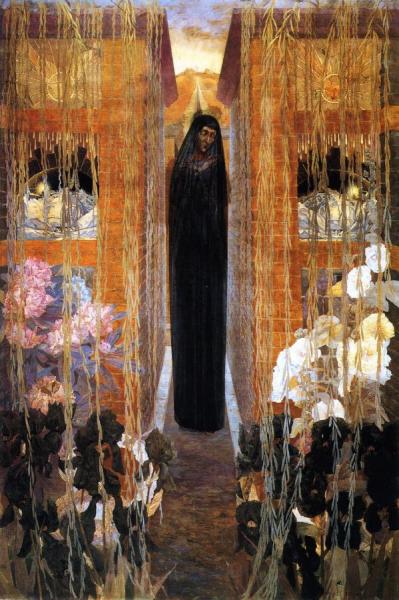 Pain by Carlos Schwabe Oil Painting Reproductions