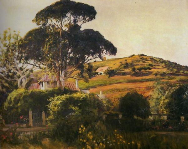 Carlos Vazquez Ubeda Paisaje Con Arboles
