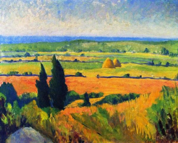 Matunuck Landscape by Caroline Atkinson