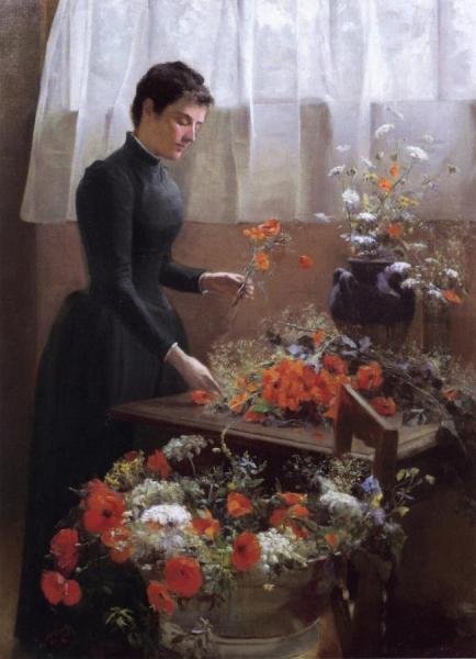The Flower Arranger by Caroline Mccurdy