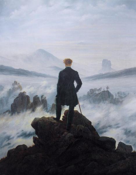 Wanderer Above The Sea Of Fog by Caspar David Friedrich