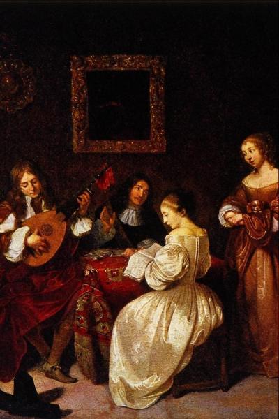 A Musical Evening by Caspar Netscher