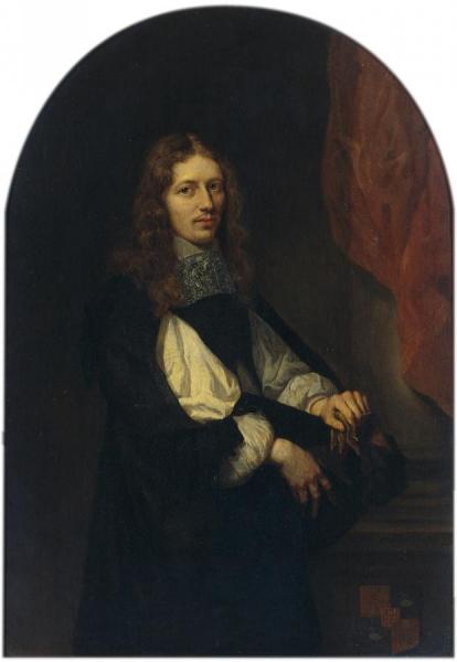 Portrait Of Pieter De Graeff by Caspar Netscher