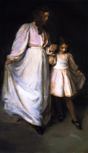 Dorothea And Francesca by Cecilia Beaux