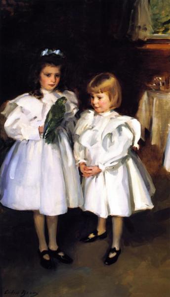 Gertrude And Elizabeth Henry by Cecilia Beaux Oil Painting Reproductions