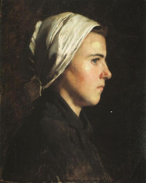 Head Of A Woman by Cecilia Beaux