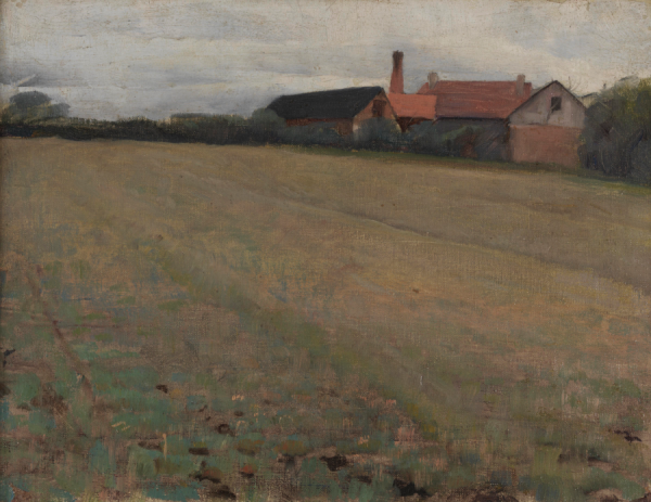 Landscape With Farm Building by Cecilia Beaux