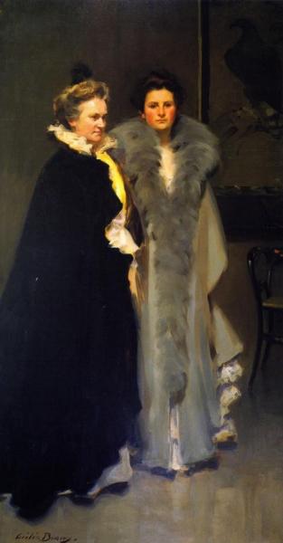 Mother And Daughter by Cecilia Beaux Oil Painting Reproductions