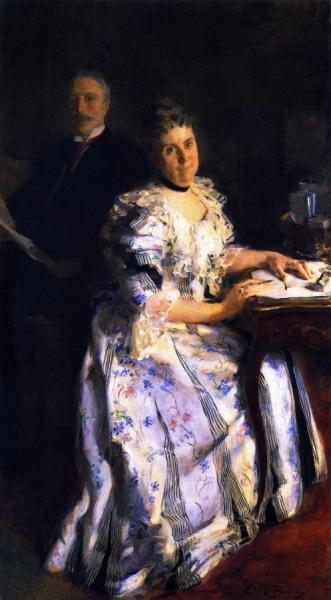 Mr. And Mrs. Anson Phelps Stokes by Cecilia Beaux