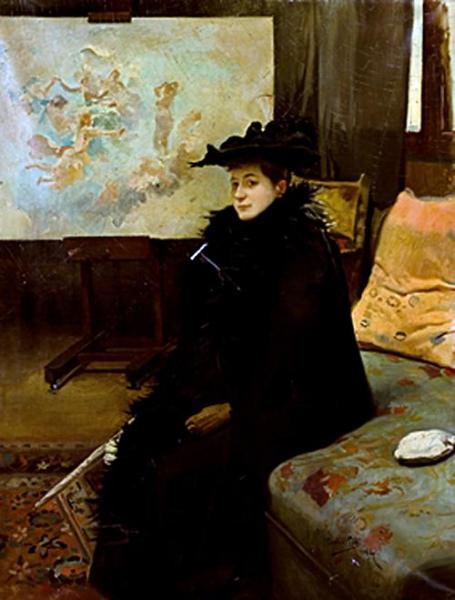 Dama by Cecilio Pla Y Gallardo Oil Painting Reproductions