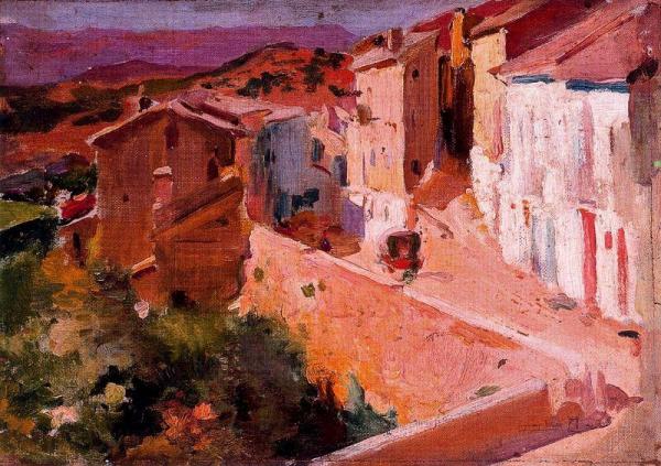 Paisaje by Cecilio Pla Y Gallardo