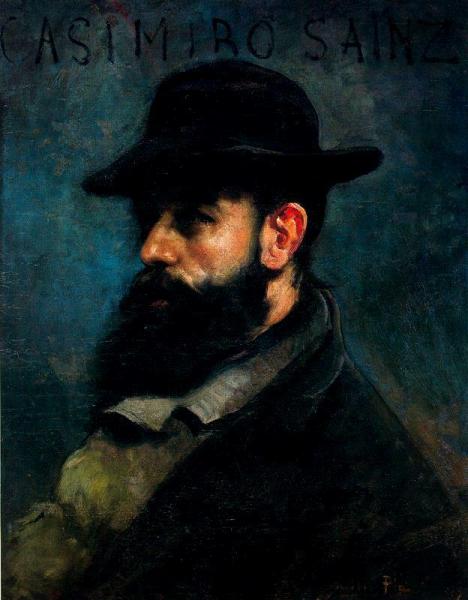 Retrato De Casimiro Sainz by Cecilio Pla Y Gallardo