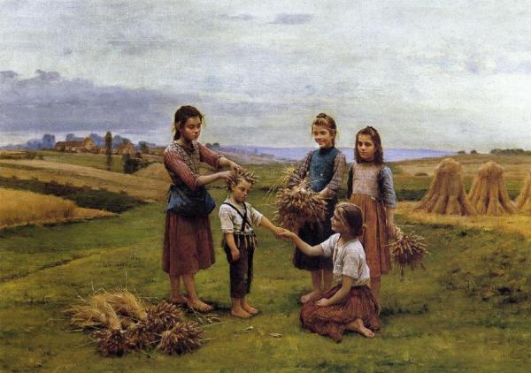 La Fete Des Bles by Cesar Pattien