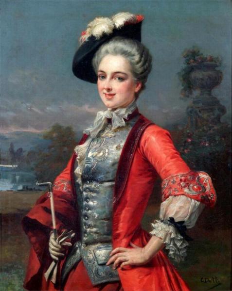 Cesare Augusto Detti The Amazon Of Perugia