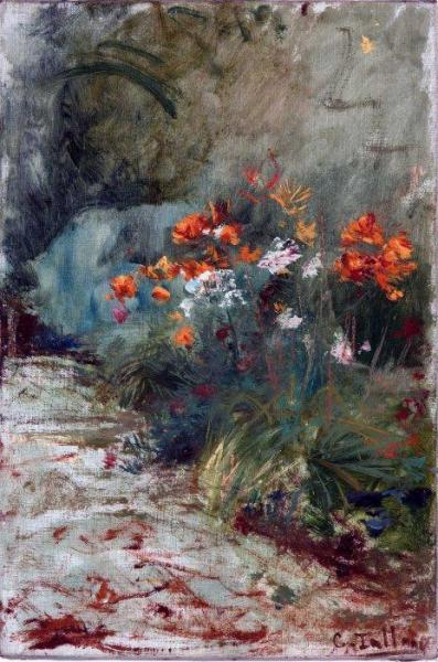Flowers by Cesare Tallone