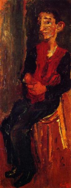 Alfred, Bellhop At Auxerre by Chaim Soutine