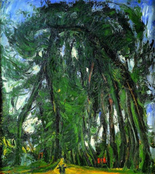 Alley Of Trees by Chaim Soutine