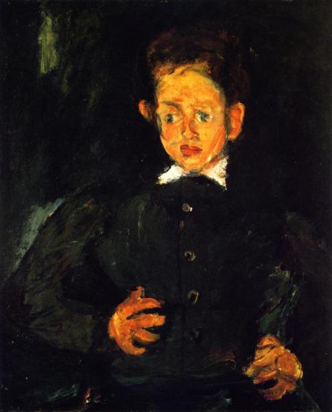 Boy In A Green Coat by Chaim Soutine