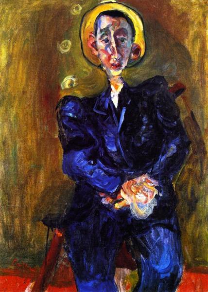 Boy In Blue by Chaim Soutine
