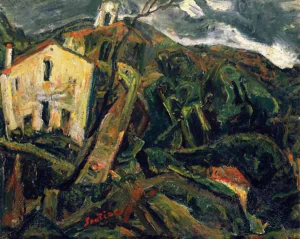 Céret Landscape by Chaim Soutine