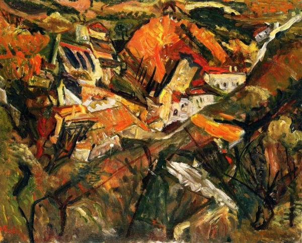 Céret Landscape by Chaim Soutine