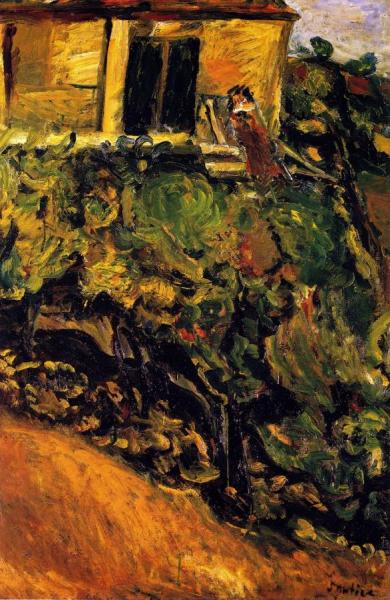 Cité Falguière At Montparnasse by Chaim Soutine
