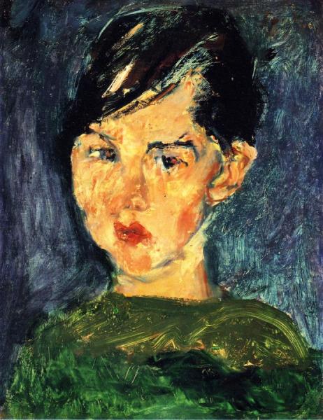 Girl In Green by Chaim Soutine