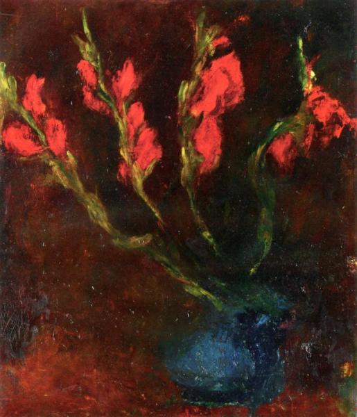 Gladiolas by Chaim Soutine