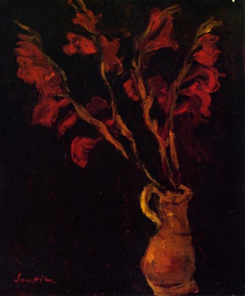 Gladiolas by Chaim Soutine