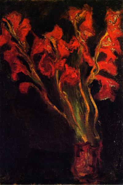 Gladiolas by Chaim Soutine