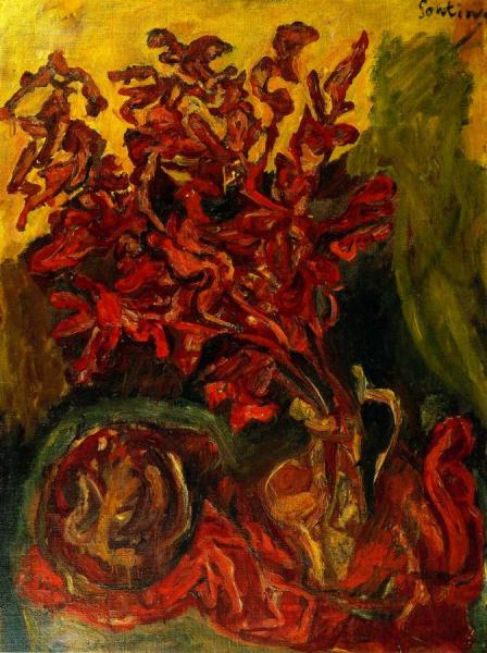 Chaim Soutine Gladiolas